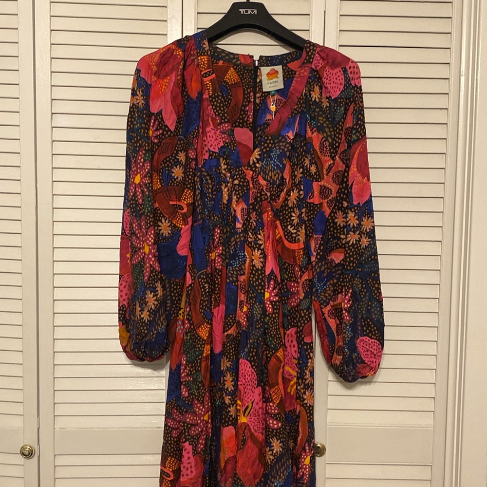 Farm Rio long Maxi Dress